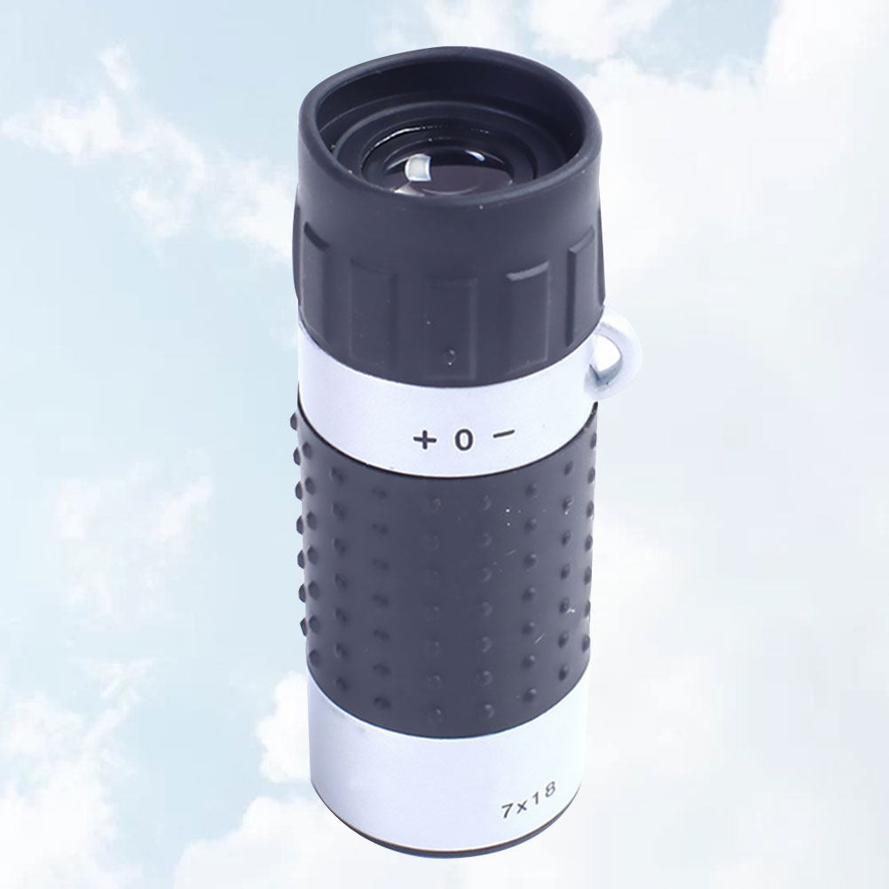 Golf Rangefinder - กล้องวัดระยะกอล์ฟแบบตาเดียว 7X18 เลนส์วัตถุประสงค์ 18 มม. วัดระยะได้อย่างแม่นยำสูง