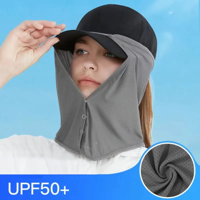 Golf Umbrella - Quick Drying หมวกตกปลา Face คอบังแดดหน้ากากหมวก UV