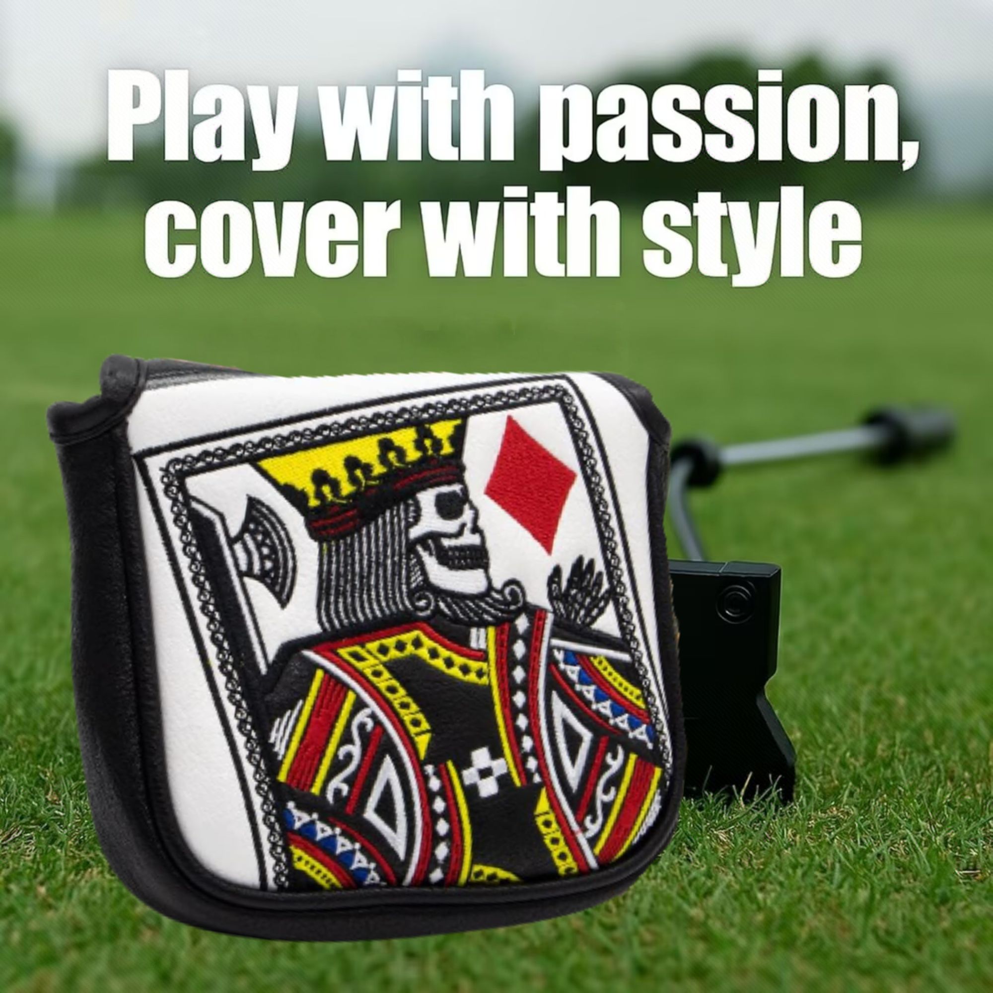 ไม้พัตเตอร์ปักลาย King Of Hear - Golf Putter บทวิจารณ์และราคา