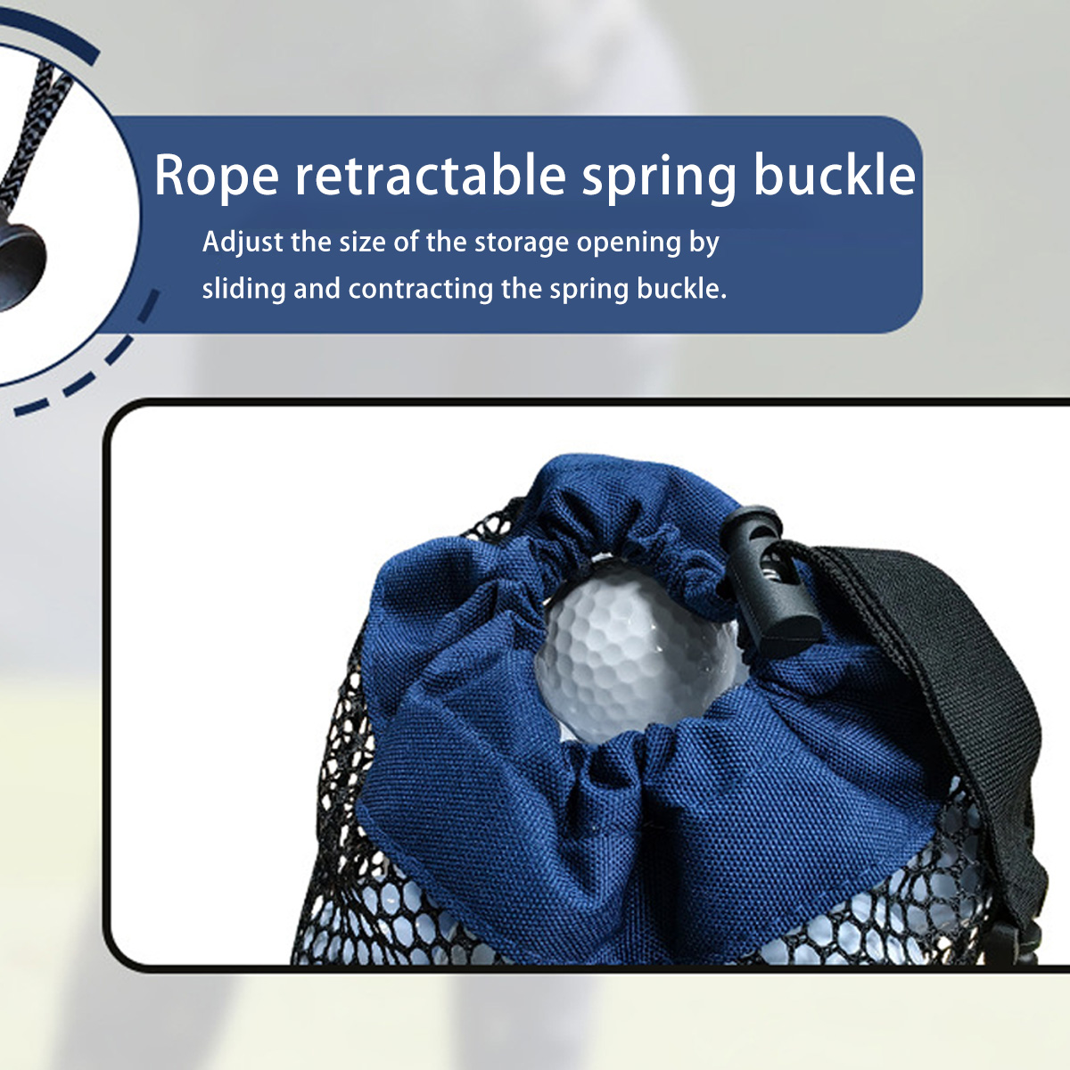 กระเป๋าตาข่ายใส่ลูกกอล์ฟแบบพกพ - Golf Bag บทวิจารณ์และราคา