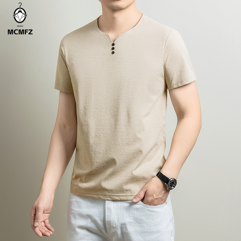 เสื้อยืดเฮนลีย์แบบพื้นฐานสำหรั - Golf Tees บทวิจารณ์และราคา