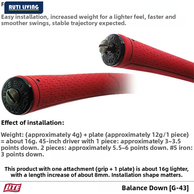 อุปกรณ์เสริมกอล์ฟแท้: น้ำหนักถ - Golf Equipment Weight บทวิจารณ์และราคา